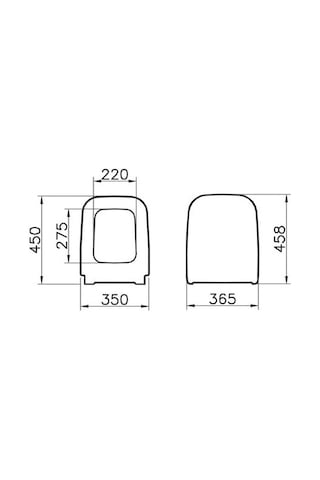 VitrA Shift Soft Klozet Kapağı 91 - 003 - 009