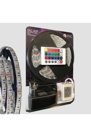 5 Metre Rgb Şerit Led Seti-iç Ve Dış Mekan Silikonlu-tak Çalıştır Diğer