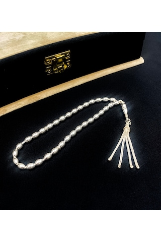 925 Ayar Arpa Kesim Gümüş Silver Tesbih 925 Ayar Arpa Kesim Gümüş Silver Tesbih