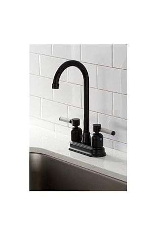 Brass Kb8490dkl Kaiser Bar Musluk, Mat Siyah, 11,56 X 9,31 X 4,75