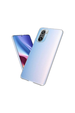 Noktaks - Xiaomi Poco F3 Uyumlu - Kılıf Şeffaf Soft Slim Fitt Süper Silikon Kapak - Şeffaf