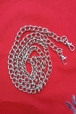 Emtory Home 100cm Gümüş Metal Kancalı Çanta Askısı Gümüş