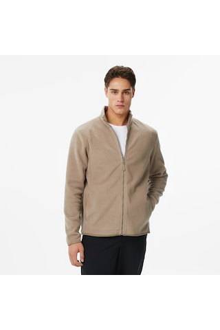Nautica Erkek Kahverengi Regular Fit Sweatshirt Düz K57052t Kahverengi