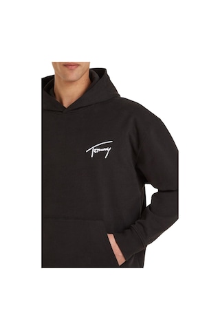 Tommy Hilfiger Erkek Sweatshirt Siyah