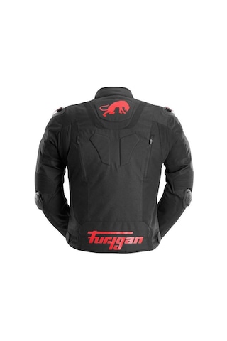 Furygan Tx Raptor Motosiklet Ceketi Siyah Kırmızı