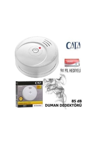 Ct-9451 Kablosuz Duman Dedektörü Pilli Pil Hariç