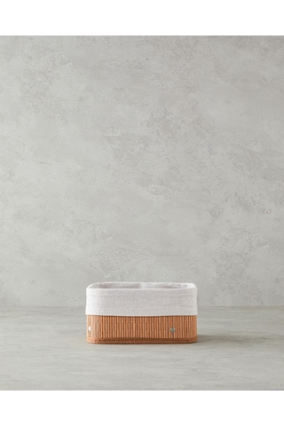 English Home Gina Bambu Sepet 20x15x10 Cm Açık Kahverengi