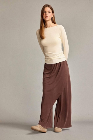 Defacto Relax Fit Normal Bel Düz Paça Modal Pantolon G1338ax25smbn219 Kahve
