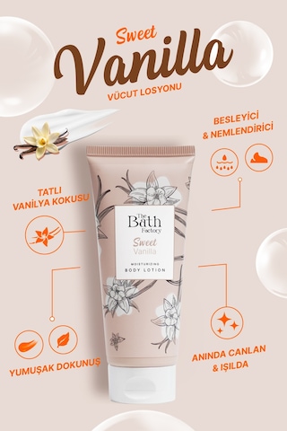 Vanilyalı Vücut Losyonu 200 Ml