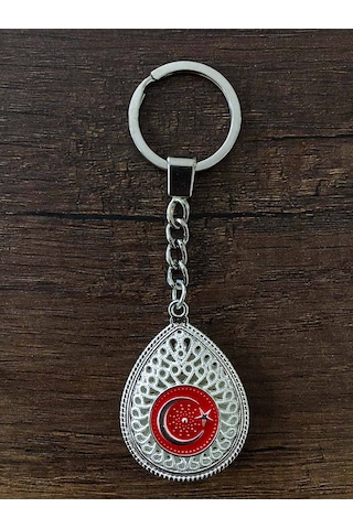 Telkari Model Ayyıldız Tasarım Anahtarlık
