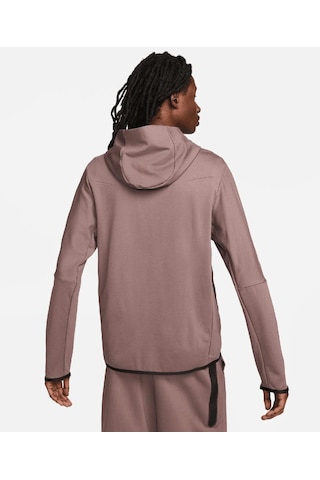 Nike Tech Fleece Lightweight Dx0822-291erkek Hoodie Kahverengi