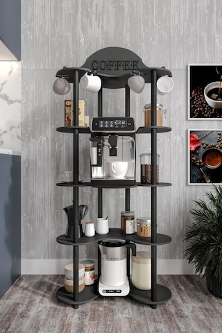 Cortado Kahve Köşesi Siyah Siyah