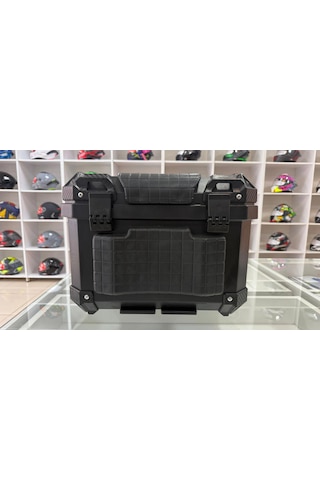 Rexx 60 Litre Abs Motosiklet Arka Çanta - Siyah Tek Renk