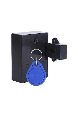 Jokmae Siyah Gizli Sensörlü Dijital Kilit - Emıd Kartlı, Pilli Dolap Güvenliği