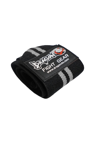 Dragondo 63911 Halter Ve Fitness Bilek Bandajı Yeni Seri Siyah - Gri