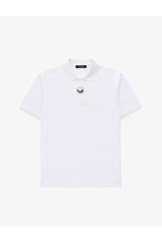 Pierre Cardin Erkek Beyaz Tişört Basic 50321128-vr013