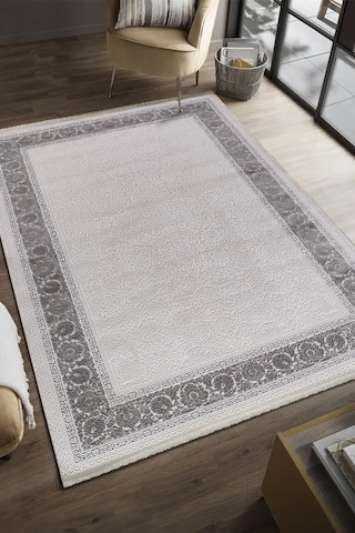 Kreasyon Halı Serenat Se004 Krem Makine Halısı