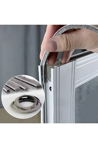 Cam Balkon, Sürgülü Kapı Fitili, Kıl Fitil, Taban 6,7 Mm, Yükseklik 15 Mm, Uzunluk 10 Metre 67x1500 Diğer