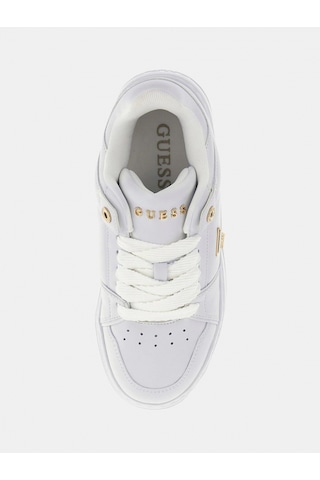 Guess Delove Kadın Beyaz Sneaker Fltdelele12-whıte Beyaz