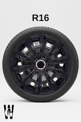 Opel Astra 16 İnç Jant Kapağı 4 Adet Siyah S119