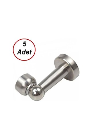 Nobel Marelli Mıknatıslı Kapı Tamponu 8 Cm Kapı Stoperi 5 Adet N11.636