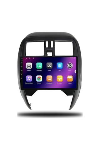 Carplayer Nissan Micra 2014-2018 Uyumlu Android Multimedya 4gb Ram 32gb Hafıza
