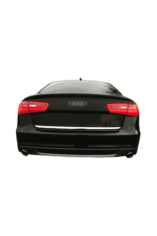 Audi A6 Formlu Krom Bagaj Alt Çıta 2011 Üzeri Paslanmaz Çelik N11.782