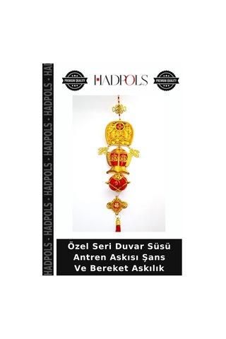 Özel Seri Duvar Süsü Antren Askısı Şans Ve Bereket Askılık