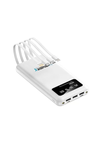 Enerx Enr-p20dc 20.000 Mah 2.1a Dahili Kablolu Powerbank