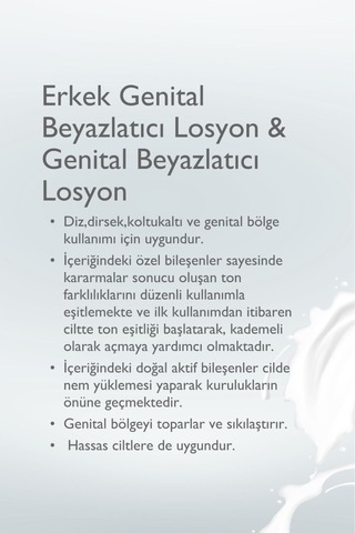 Genital Bölge Beyazlatıcı Krem & Erkek Genital Bölge Beyazlatıcı Krem 2'li Set