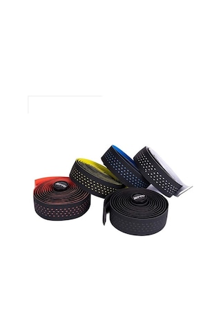 Artfulabode Ztto Yumuşak Yol Sönümleme Sarma Pu Profesyonel Nefes Mavi Mantar İle Gidon Gidon Gidon Fişi Eva Bisikleti Bisiklet Bandı Bandı Anti-vibrasyon Alabilir 2 Kl Mavi