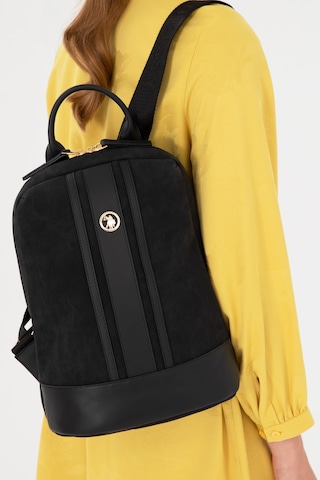 U.S. Polo Assn. Kadın Siyah Sırt Çantası 50303400-VR046