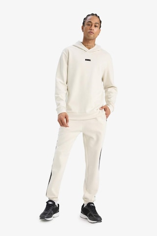 DeFactoFit Standart Fit Kapüşonlu Skuba Dalgıç Kumaş Sporcu Sweatshirt D7364AX25SPBG721