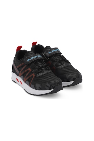 Slazenger Elıps Erkek Çocuk Siyah Kamuflaj Sneaker Siyah Kamuflaj