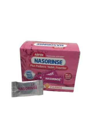 Nasorinse Plus Pediatrik Yedek 50 Adet
