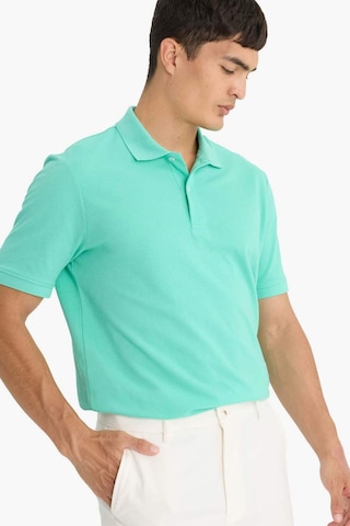 Defacto %100 Pamuk Regular Fit Polo Yaka Kısa Kollu Basic Düz Pike Kumaş Tişört C1293ax25spgn1278 Yeşil
