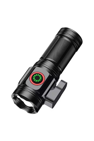 Powerdex Pd-7007 15 Watt Mıknatıslı Mini Şarjlı El Feneri Siyah