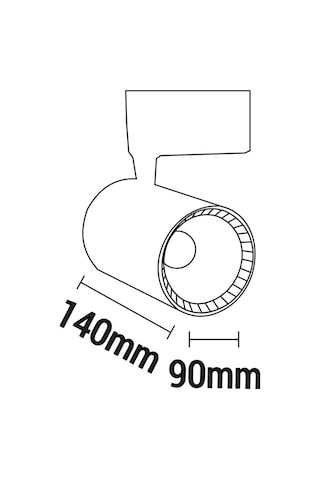 Maxled 30w Led Ray Spot Armatür 4000k Mx-3087