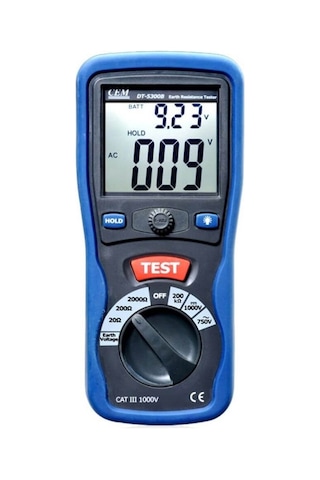 Cem Dt-5300B Toprak Direnci Test Cihazı