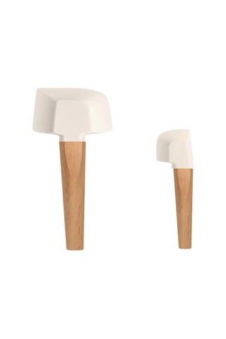 Ximistore9 Gastronomi Mutfak Silikon Spatula Seti: Isı Dayanıklı Yiyecek Seviyesi Büyük Ve Küçük Yuvarlak Uçlu Hamur, Krema Spatülleri 2 Adet Ahşap