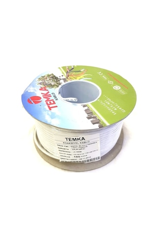 Temka Rg6U4 Trishield 64Tel Anten Kablosu 100Mt