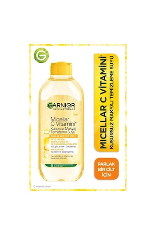 C Vitamini Parlak Aydınlatıcı Göz Kremi 15ml + Süper Aydınlatıcı Serum 30ml + Makyaj Temizleme Suyu pktcvtmncltbkmst-9493