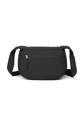 Smart Bags Siyah Ultra Hafif Kumaş Günlük Orta Boy Kadın Omuz Ve Çapraz Çanta
