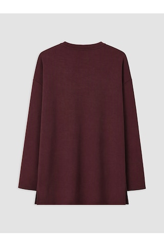 Lcw Everyday Mürdüm Bisiklet Yaka Soft Touch Kadın Tunik