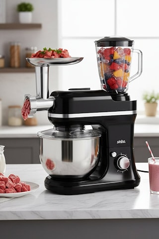 Sinbo SMX-2772 1200 W Çok Amaçlı 3in1 Mutfak Şefi Mikser & Blendet Set