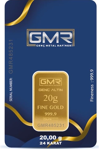Rimagold 20 Gr 24 Ayar 999.9 Milyem Gmr Gram Altın