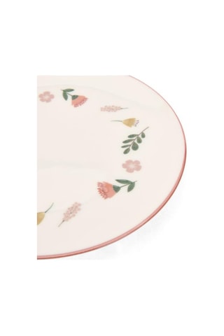 Tulu Porselen Faylinn Pasta Tabağı - Renkli - 19 Cm Renkli