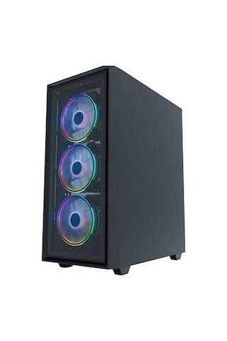 GamePower Manta 4*120 MM A-RGB Fan Gaming mATX Kasa