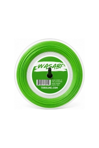 Toroline Wasabi Tenis Tel Makarası 1.23mm Yeşil Spin Ve Güç İçin İdeal