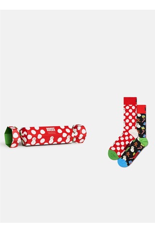 Happy Socks Kırmızı Erkek Çorap Xbds02-6500